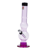 JM Plastics Double Bubble with Grip and Carb Hole Acrylic Bong - 8 in.