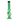 Front view of the 8-inch JM Plastics Double Bubble with Grip and Carb Hole Acrylic Water Pipe, showcasing its green, bubble-shaped design.