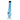 A front view of the 8-inch JM Plastics Double Bubble with Grip and Carb Hole Acrylic Water Pipe, showcasing its blue, bulbous design.
