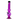 Front view of the 8-inch JM Plastics Double Bubble with Grip and Carb Hole Acrylic Water Pipe, showcasing its purple, bubble-shaped design.