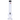 Front-facing view of the JM Plastics Bubble Base with Grip and Carb Hole Acrylic Bong - 8 in., shown clear with a black mouthpiece and a visible American flag sticker on the straight neck.