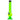 Front view of the 8-inch JM Plastics Bubble Base with Grip and Carb Hole Acrylic Water Pipe, showcasing its vibrant green color.