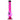 Front view of the 8-inch JM Plastics Bubble Base with Grip and Carb Hole Acrylic Water Pipe, showing its pink, rounded base.