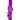 Front view of the 8-inch JM Plastics Serving Body Acrylic Water Pipe, showcasing its unique curved design in a vibrant purple hue.