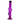 A front view of the 8-inch JM Plastics Serving Body Acrylic Water Pipe, showcasing its uniquely shaped, translucent purple form.