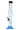 The 8-inch JM Plastics Serving Body Acrylic Water Pipe is shown in a side view against a plain white background.