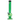 Straight-on view of the green JM Plastics Magic 8 Ball Base with Carb Hole Acrylic Bong - 8 in. showing its tall cylindrical neck, spherical base, angled metal bowl, and black mouthpiece cap.
