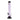Front view of the 8-inch JM Plastics Magic 8 Ball Base acrylic water pipe with a carb hole, against a plain white background.
