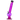 Angled close-up of the purple JM Plastics Bent Neck with Grip and Carb Hole Acrylic Bong - 8 in., showing its bulbous base, metal bowl and three grip rings.