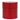Front view of the Atomik 55 mm 3-Stage Grinder, a metallic red cylindrical grinder with multiple stacked tiers.