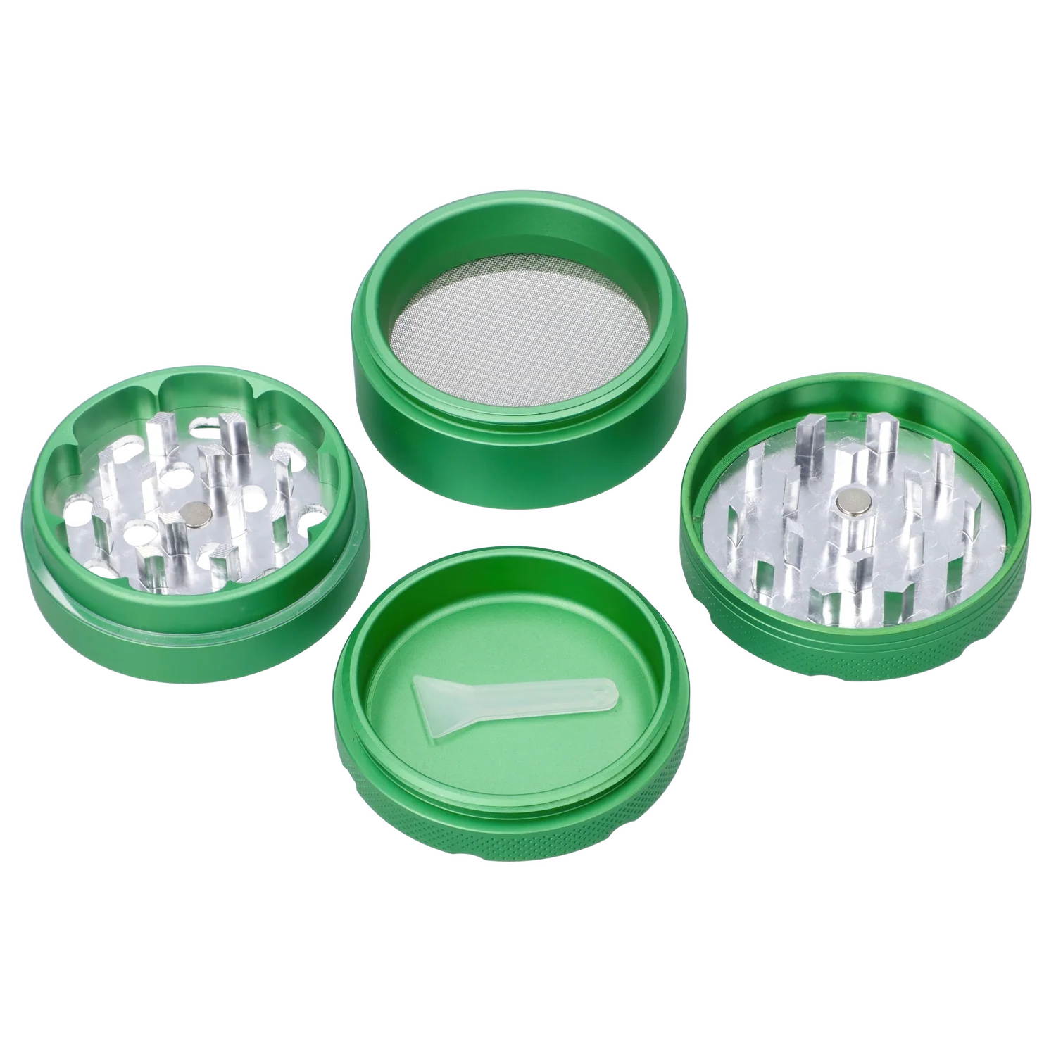 Cabana Cannabis Co. 3-Stage Grinder Parasol Green