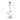 A three-quarter view of the 12" Beast Bong, showcasing its clear glass construction and tall, cylindrical shape.