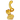 DankStop DankStop Mini Colored Bubbler with Hole Gold