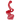 DankStop DankStop Mini Colored Bubbler with Hole Red
