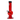 Straight-on view of a red JM Plastics Mini Bubble Base with Carb Hole Acrylic Bong - 6 in., lit from the front on a white background showing its round bubble chamber and angled metal bowl.