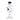 JM Plastic JM Plastics Mini Alien Base Acrylic Bong - 6 in. Clear