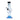 JM Plastic JM Plastics Mini Alien Base Acrylic Bong - 6 in. Blue Tinted Clear