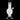 Front view of the JM Plastics Mini Alien Base Acrylic Water Pipe, a clear 6-inch pipe with a wide, round base.