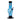 Front view of the JM Plastics Mini Skull Base Acrylic Water Pipe, showing a 6-inch clear acrylic pipe with a skull-shaped base.