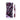 Front-facing view of the RYOT Acrylic Magnetic Dugout With Matching One Hitter showing a purple, black, and white marbled pattern.