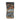 Front-facing shot of the RYOT Acrylic Magnetic Dugout With Matching One Hitter showing a gray rectangular dugout with swirling orange and yellow veins and the RYOT logo on a white background.