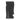 Vertical close-up of the black RYOT Super Slim Magnetic Dugout With One Hitter showing its curved profile, matte finish, and partial white logo.
