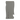Close-up front view of the gray RYOT Super Slim Magnetic Dugout With One Hitter showing its curved slim profile and small notch.