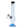 JM Plastics Grenade Base with Pull Slide Acrylic Bong - 8 in.