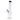 Angled side view of the clear JM Plastics Grenade Base with Pull Slide Acrylic Bong - 8 in., showing its faceted grenade-shaped base, straight neck with black rim, and metal pull-slide bowl.