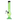 Right-side view of the JM Plastics Grenade Base with Pull Slide Acrylic Bong - 8 in., shown in a translucent light-green tube with a black rim and metal pull-slide bowl.