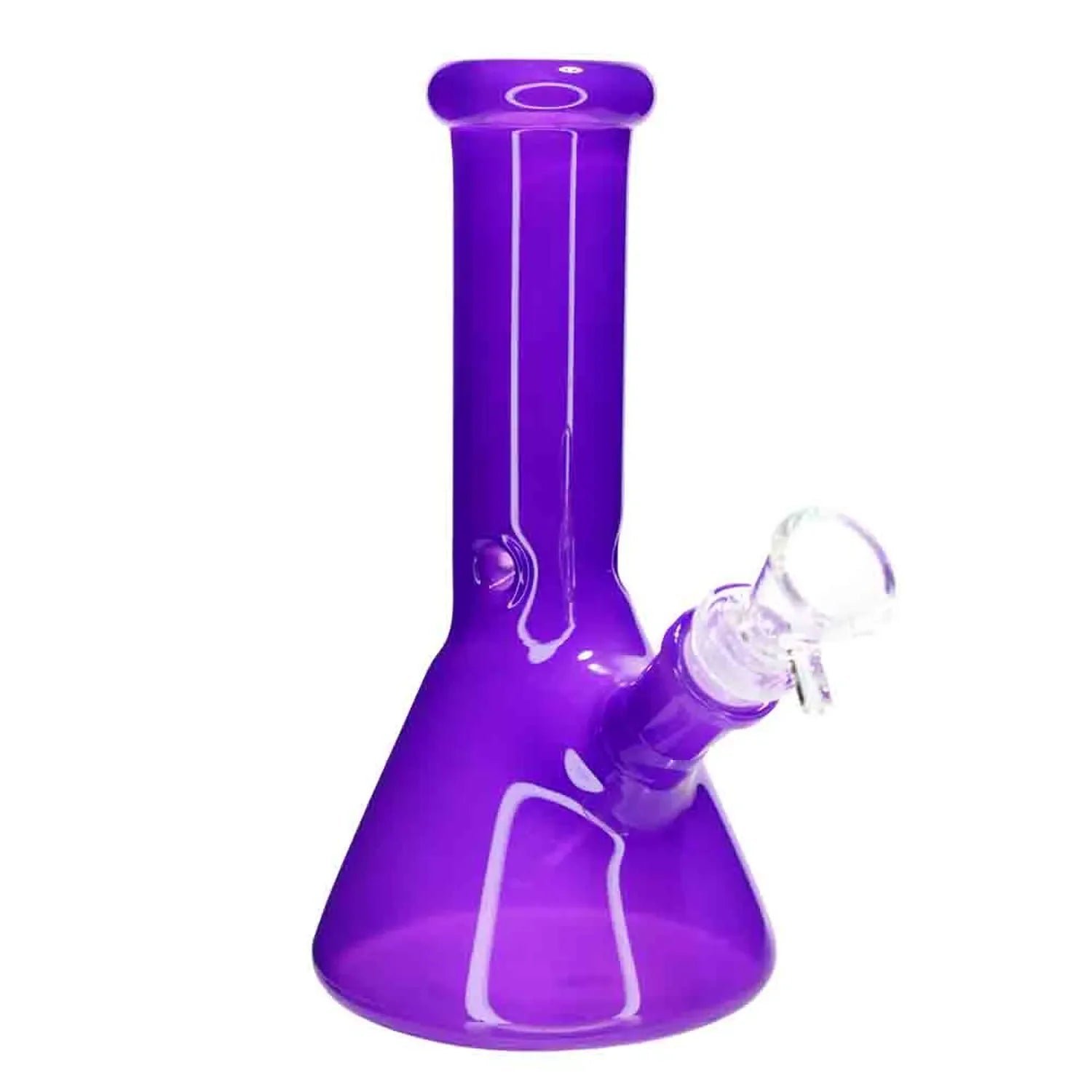 DankStop Milky Beaker Bong - 8 in.