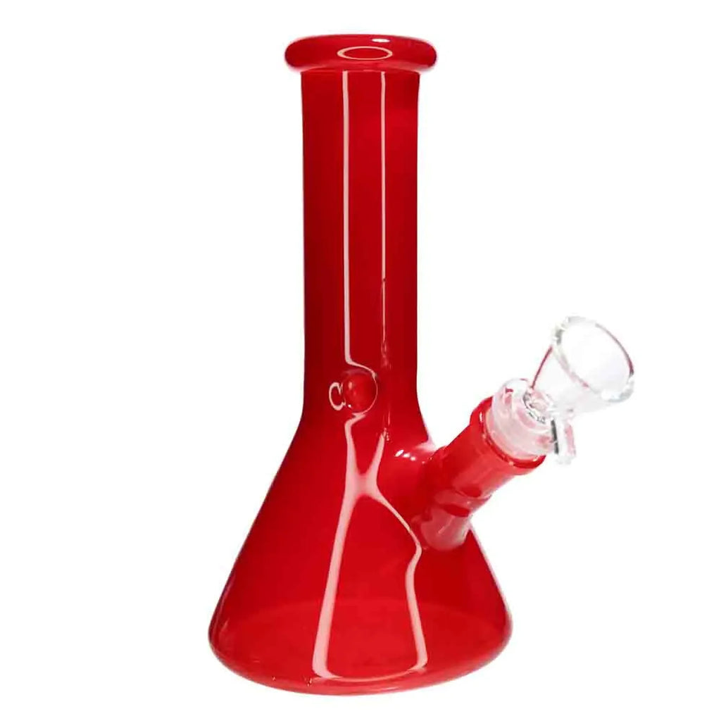 DankStop Milky Beaker Bong - 8 in.