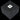 A top-down view of the Queen of Bud Candle in a black box, showcasing its minimalist packaging.
