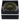 Front view of the Queen of Bud Candle in a black box, highlighting its minimalist presentation and simple design.