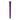 Vertical close-up of the purple Invincibowl Invincipole Infinity showing the textured lower shaft and flared top against a white background.