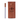 Front view of the Classic Dugout, a wooden case with a cutout for a rolled cigarette, against a plain white background.