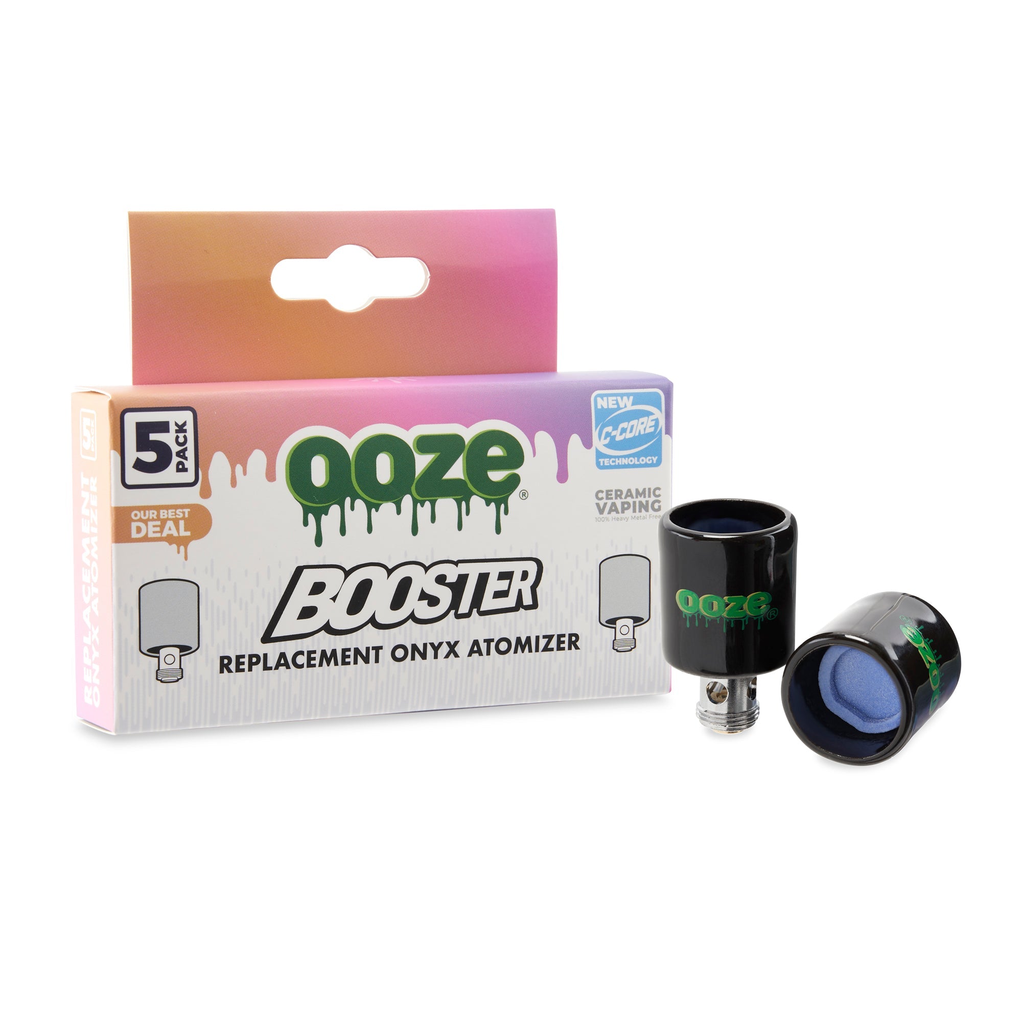 Booster Replacement Onyx Atomizer 5-Pack