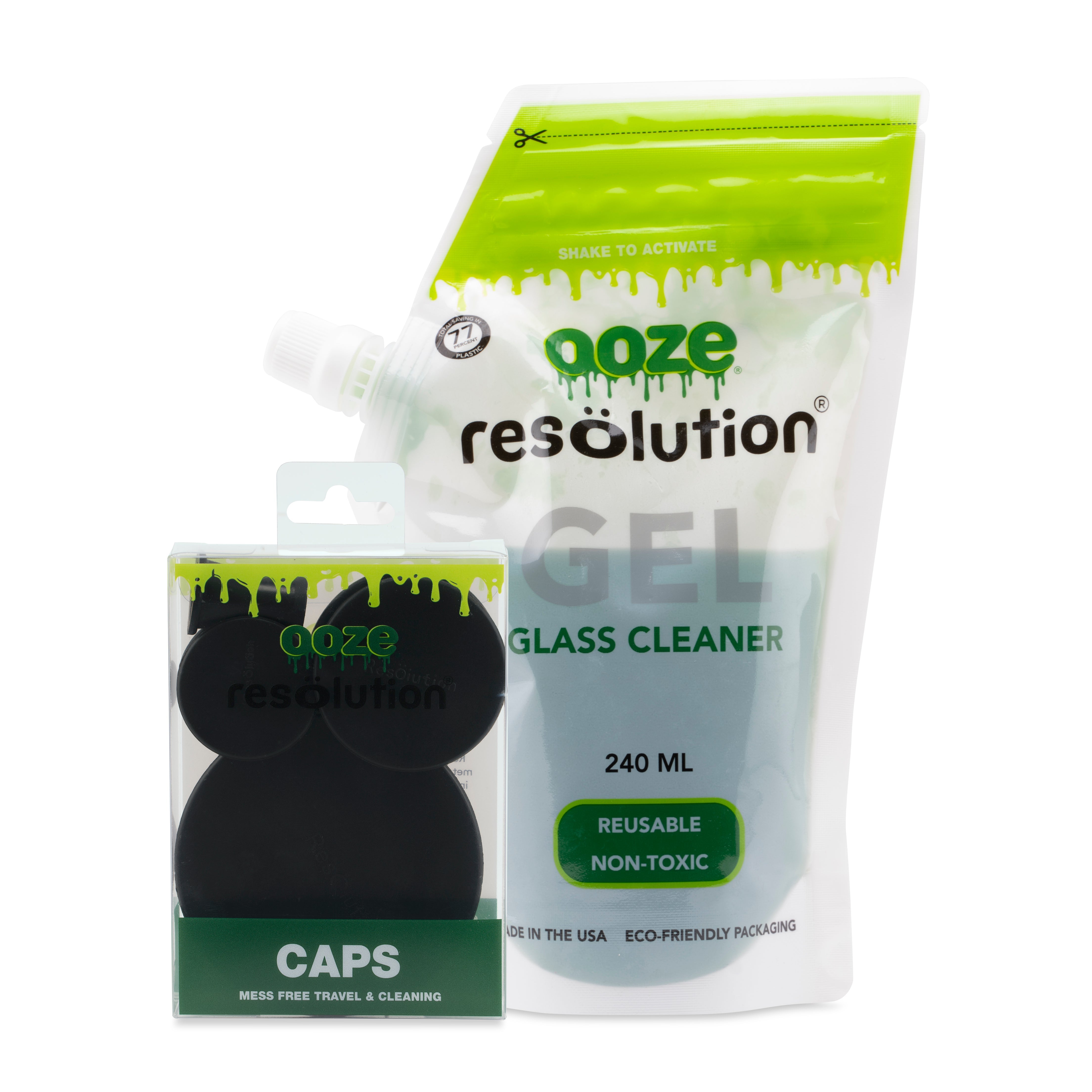 Resolution Gel Glass Cleaner Kit