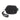 Front view of the Ooze Traveler Smell Proof Wristlet, a black zippered pouch with a wrist strap and branded tag.