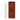 Front view of the Chillum Dugout, a brown wooden case with a visible glass chillum inserted into it.