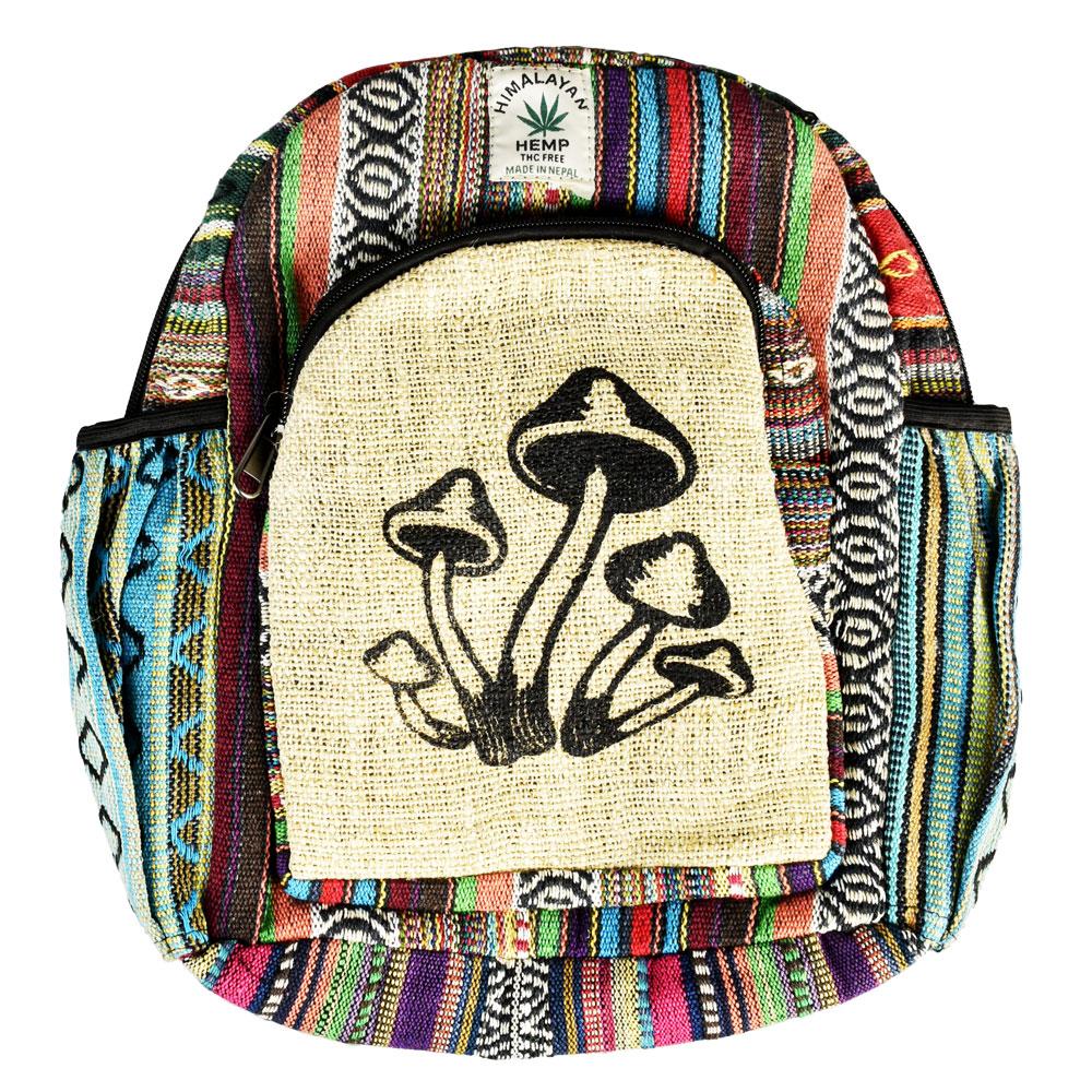 Himalayan Hemp Mushrooms Mini Backpack