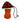 Front view of the Corduroy Mushroom Padded Pipe Pouch, a colorful, padded pouch shaped like a mushroom with a drawstring.