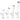 Classic Bent Neck Straight Tube Glass Water Pipe | 14mm F | Colors Vary