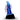 Front view of the Glassic Cosmic Tentacle Puffco Peak glass attachment, featuring a blue glass design with tentacle-like details on a black base.