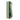 Angled close-up of a metallic green Pax Flow Vaporizer standing upright against a white background, showing the pivoting mouthpiece with embossed "PAX" detail.