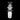 A studio shot of the Core Reactor Barrel Quartz Nail with a yellow line, angled to showcase its cylindrical shape and smooth quartz finish.