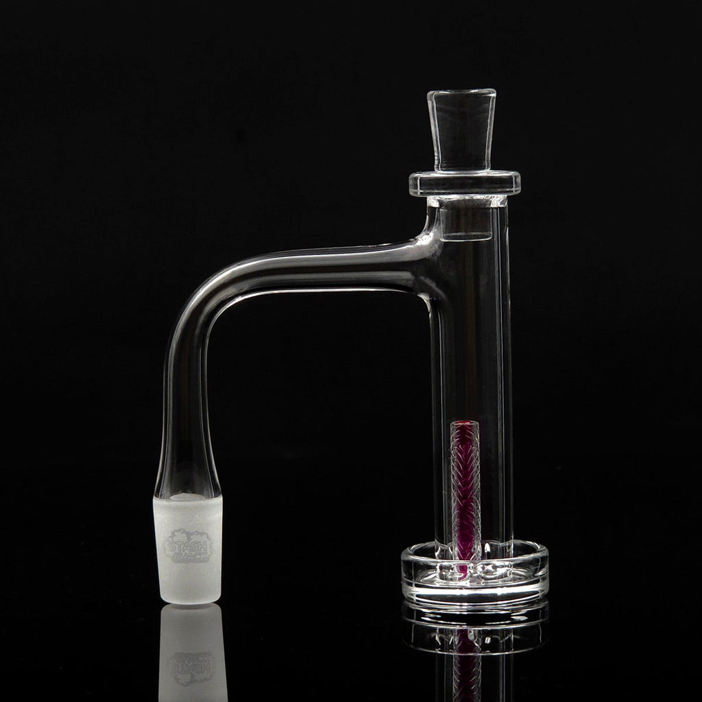 The Stash Shack Quartz Tower Full Weld Banger Set