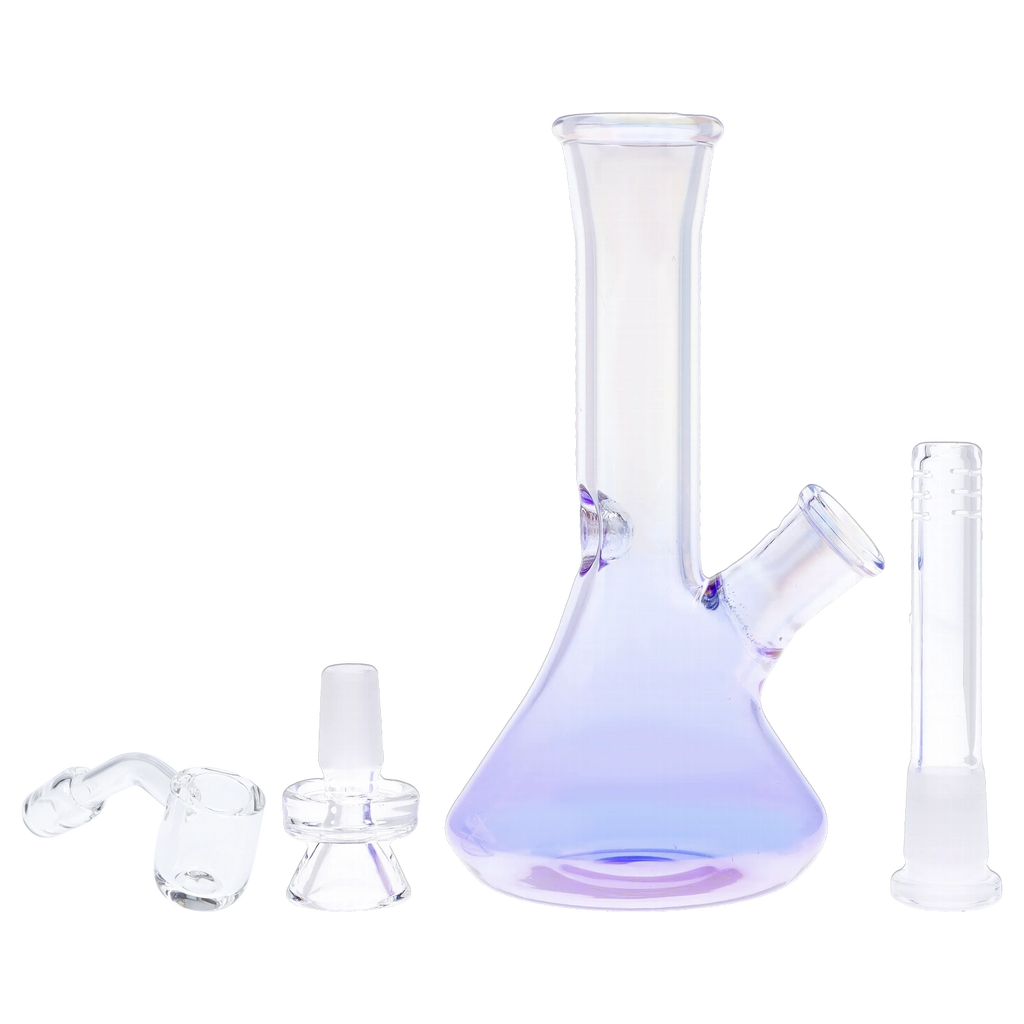 Queen of Bud Amethyst Dab Rig - 7 in.