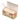Angled close-up of the open box showing the raw beige paper roll inside, DankStop RAW - King Size Slim 5 Meter Paper Roll.