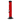 Front view of the 9-inch JM Plastics Straight Tube with Carb Hole Acrylic Water Pipe, showing a clear tube against a white backdrop.